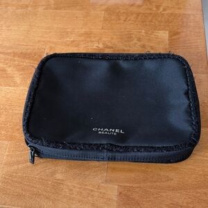 CHANEL Black Beauty Pouch